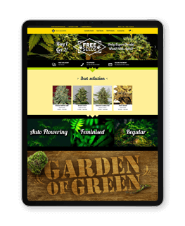 Seed Bank - Diseño de página web